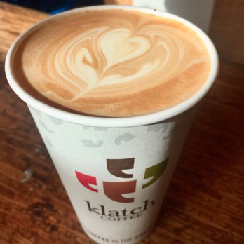 Klatch Coffee - pumpkin latte (real pumpkin! :p) - Coffee & Tea Near Me - Ontario, California