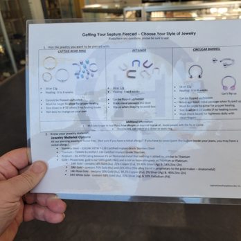 Halo Precision Piercing & Jewelry - Information - Piercing Near Me - Phoenix, Arizona
