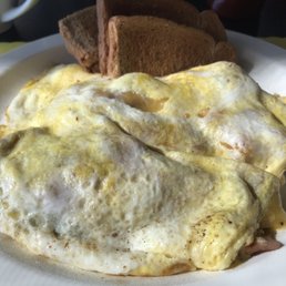 Western omelette with cheddar Western omelette with cheddar
