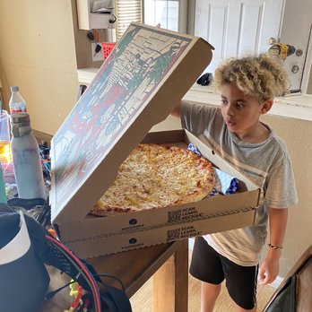 Coloradough Pizza - My son was in awe of how huge (and amazing) these pizzas were!! - Pizza Near Me - Aurora, Colorado