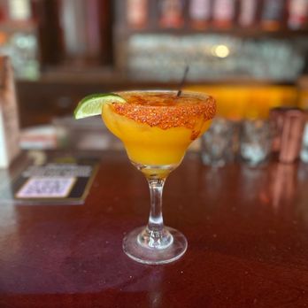 Imperial Kitchen and Bar - a margarita with a slice of lime - Cocktail Bars Near Me - Seattle, Washington