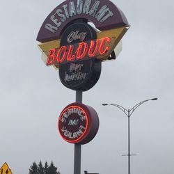 Restaurant Chez Bolduc - Enseigne