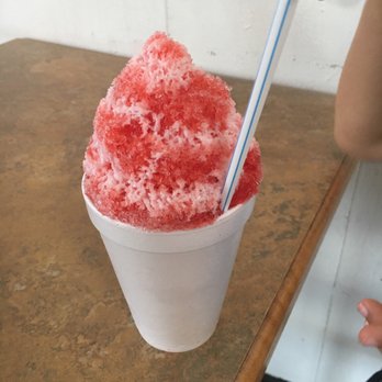 Crazy About Mangonadas - It's a small!! - Shaved Ice Near Me - Pleasanton, Texas