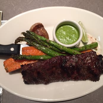Marketplace Cafe - Tuscan steak with cilantro lime sauce , carrots, asparagus and Yukon potatoes - New American Near Me - Columbia, Maryland Marketplace Cafe - Tuscan steak with cilantro lime sauce , carrots, asparagus and Yukon potatoes - New American Near Me - Columbia, Maryland
