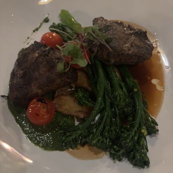 Chestnut - Lamb and broccolini - New American Near Me - Asheville, North Carolina Chestnut - Lamb and broccolini - New American Near Me - Asheville, North Carolina