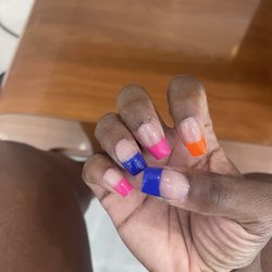 Allura Nail Bar - Finished nails