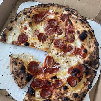 How Ya Dough'n Pizza - Pep special. Pepperoni, onions, OG sauce, house blend cheese. - Pizza Near Me - Boca Raton, Florida How Ya Dough'n Pizza - Pep special. Pepperoni, onions, OG sauce, house blend cheese. - Pizza Near Me - Boca Raton, Florida