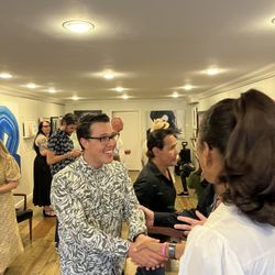 Inconspicuous Art Gallery - Inspired conversation at our grand opening event!