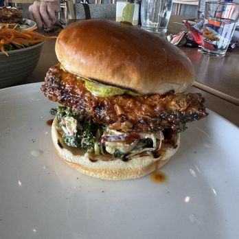 Canyon House - Nashville hot chicken sandwich - New American Near Me - Castle Pines, Colorado Canyon House - Nashville hot chicken sandwich - New American Near Me - Castle Pines, Colorado