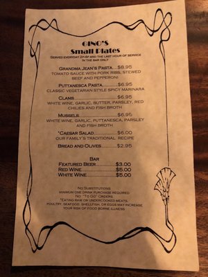 Menu photo 8 Gino's Portland, OR Menu photo 8 Gino's Portland, OR