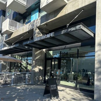 Stereoscope Coffee - Modern Exterior with Outdoor Seating - Coffee Roasteries Near Me - Los Angeles, California Stereoscope Coffee - Modern Exterior with Outdoor Seating - Coffee Roasteries Near Me - Los Angeles, California