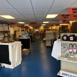 John's Electric Motors - Our store has a compete supply of Pool Pumps and heaters, Boat lift motors, irrigation and well pumps, parts, supplies, capacitors and more.