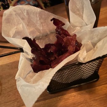 Bourbon's Kitchen & Cocktails - Candied bacon-SO GOOD - Cocktail Bars Near Me - Framingham, Massachusetts Bourbon's Kitchen & Cocktails - Candied bacon-SO GOOD - Cocktail Bars Near Me - Framingham, Massachusetts