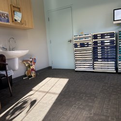 Physicians Eye Care & Laser Center - More views of contact lens office. Note the sink and mirror to wash your hands to try on your contacts.