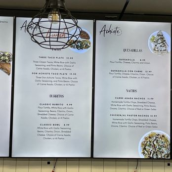 Achiote Latin Cuisine - Menu (as of 10/03/2024) - Mexican Near Me - Chandler, Arizona Achiote Latin Cuisine - Menu (as of 10/03/2024) - Mexican Near Me - Chandler, Arizona