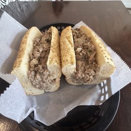 Not-so Philly Cheese Steak Not-so Philly Cheese Steak