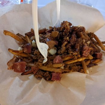 Glow Edmonton - Poutine from Poutine Poutine - Festivals Near Me - Edmonton, Alberta