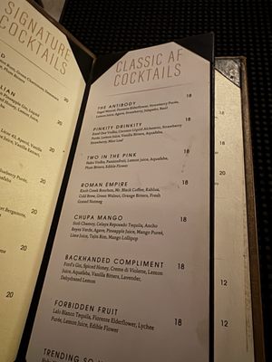 Menu photo 2 The Beverly on Main Scottsdale, AZ Menu photo 2 The Beverly on Main Scottsdale, AZ
