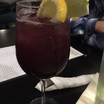 St Augustine Fish Camp - Red sangria - Seafood Near Me - St Augustine, Florida