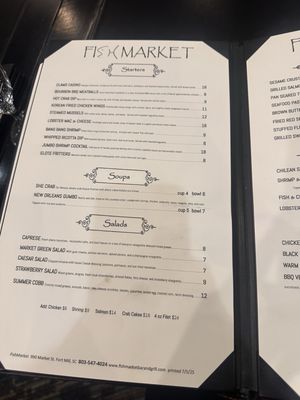 Menu photo 5 Fish Market Bar and Grill Fort Mill, SC Menu photo 5 Fish Market Bar and Grill Fort Mill, SC