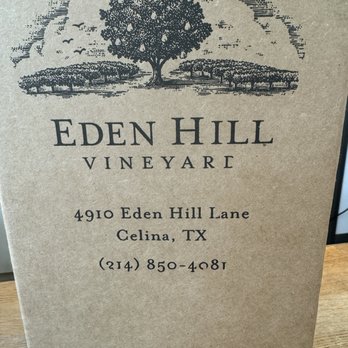 Eden Hill Winery - Where to find them - Wine Tasting Room Near Me - Dallas, Texas Eden Hill Winery - Where to find them - Wine Tasting Room Near Me - Dallas, Texas