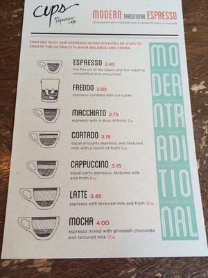 Menu photo 3 Cups an  Espresso Cafe Jackson, MS