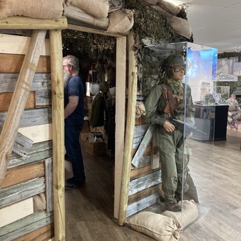 Elvis Barbershop Museum - the "bunker" exhibit - Museums Near Me - Fort Smith, Arkansas