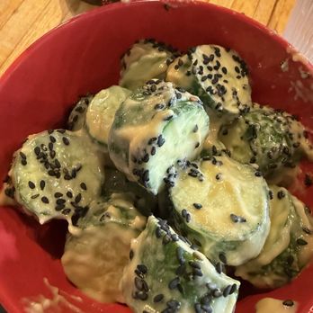 Ima Izakaya - Miso sesame cucumbers - Izakaya Near Me - Detroit, Michigan Ima Izakaya - Miso sesame cucumbers - Izakaya Near Me - Detroit, Michigan