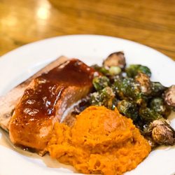River Birch Lodge - Cedar plank salmon
