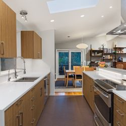 Salmon Bay Woodworks - Mid-Century Modern Kitchen