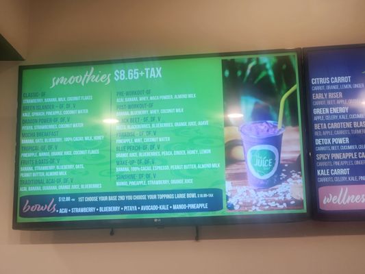 Menu photo 1 Maha Juice Bar Norwood, MA