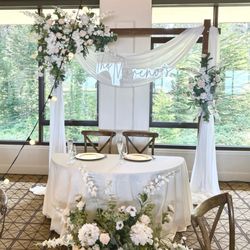 One and Only Wedding Services - Wedding arch