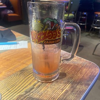 Razzoo's Cajun Cafe - My delicious Strawberry Coconut Sunrise - Cajun/Creole Near Me - McKinney, Texas