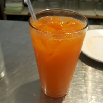 Madrono Restaurant - Carrot-orange drink - Latin American Near Me - Miami, Florida Madrono Restaurant - Carrot-orange drink - Latin American Near Me - Miami, Florida