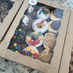 Great selection of donuts