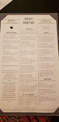 Menu photo 7 South Market Pensacola, FL