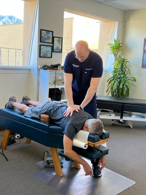 Chiropractic Adjustments for Pain Relief - At Advanced Health Solutions Montrose, our chiropractic adjustments focus on restoring normal skeletal motion and proper spinal alignment. Using advanced diagnostic tools—including digital x-rays and specialized chiropractic techniques—we target back pain, neck pain, and joint dysfunction at the source. Our holistic care helps alleviate symptoms while promoting natural healing, improved mobility, and enhanced nervous system function. Chiropractic Adjustments for Pain Relief - At Advanced Health Solutions Montrose, our chiropractic adjustments focus on restoring normal skeletal motion and proper spinal alignment. Using advanced diagnostic tools—including digital x-rays and specialized chiropractic techniques—we target back pain, neck pain, and joint dysfunction at the source. Our holistic care helps alleviate symptoms while promoting natural healing, improved mobility, and enhanced nervous system function.