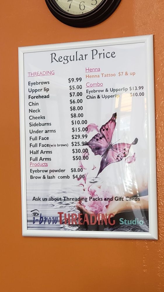 IBROW THREADING STUDIO 66 Photos & 96 Reviews Henna Artists 1430