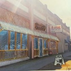 The Reardan Store - Coquille Gallagher projected exterior remodel rendering.