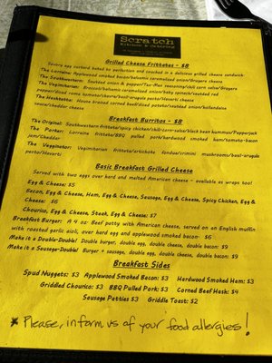 Menu photo 8 Scratch Kitchen & Catering Newport, RI
