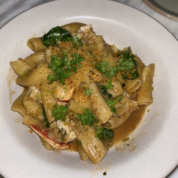 FIG Restaurant - Maine Lobster Rigatoni at FIG Restaurant (Fairmont Miramar) - Bars Near Me - Santa Monica, California FIG Restaurant - Maine Lobster Rigatoni at FIG Restaurant (Fairmont Miramar) - Bars Near Me - Santa Monica, California