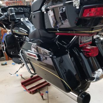 District Harley -Davidson - Nice touch of gold on the bumper - Motorcycle Dealers Near Me - Gaithersburg, Maryland