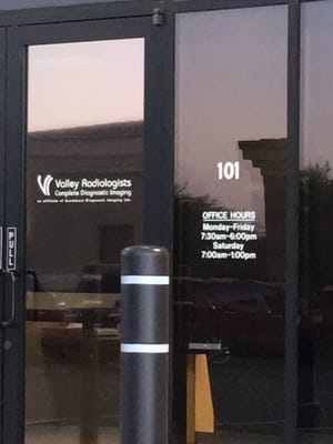 Valley Radiologists Camino Del Sol 13909 W Camino Del Sol Ste