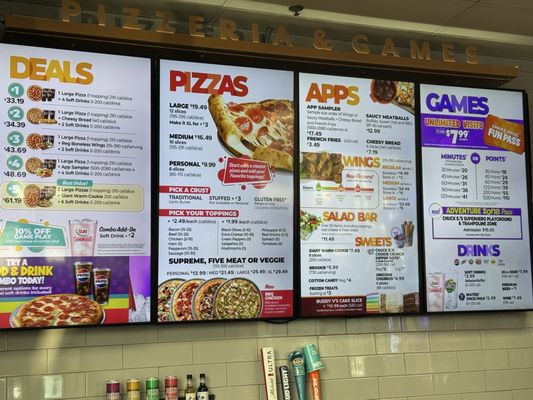 Menu photo 2 Chuck E. Cheese Colorado Springs, CO Menu photo 2 Chuck E. Cheese Colorado Springs, CO