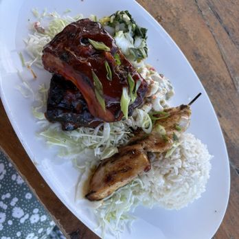 Duke's La Jolla - Ribs and Chicken Plate - New American Near Me - La Jolla, California