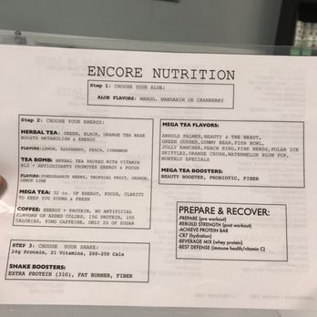 Encore Enhanced Nutrition - Juice Bars & Smoothies Near Me - Canton, Michigan