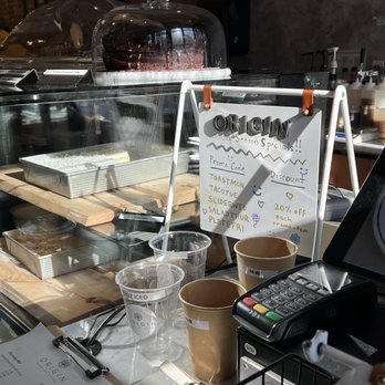 Origin Coffee Lab & Kitchen - cashier counter - Coffee & Tea Near Me - Arlington, Virginia Origin Coffee Lab & Kitchen - cashier counter - Coffee & Tea Near Me - Arlington, Virginia