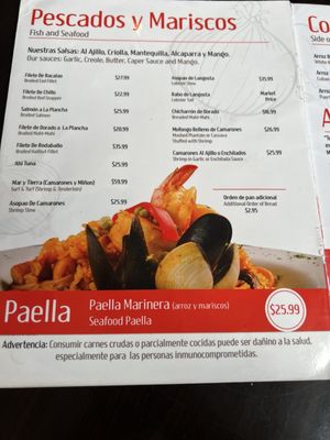Menu photo 5 Marcelo Restaurante Caguas, PR