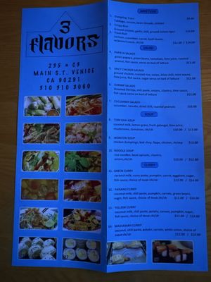 Menu photo 3 3 Flavors Los Angeles, CA Menu photo 3 3 Flavors Los Angeles, CA