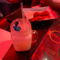 Sugar N Coal - Sugarcane Colada and Chicken Wings (3.5/5 for the bev, 3.5/5 for the wings because they'll go fast)